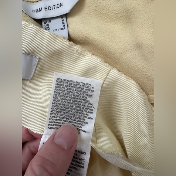 H&M Tunic and Skirt Set Yellow Butter - Picture 6 of 7